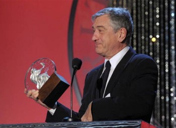 Robert de Niro en la premiacion de los premios BAFTA