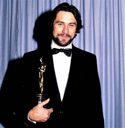 Robert de Niro en la premiacion de los Oscars